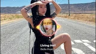 Bella Poarch - Living Hell [Slowed   Reverb  Bass boosted]