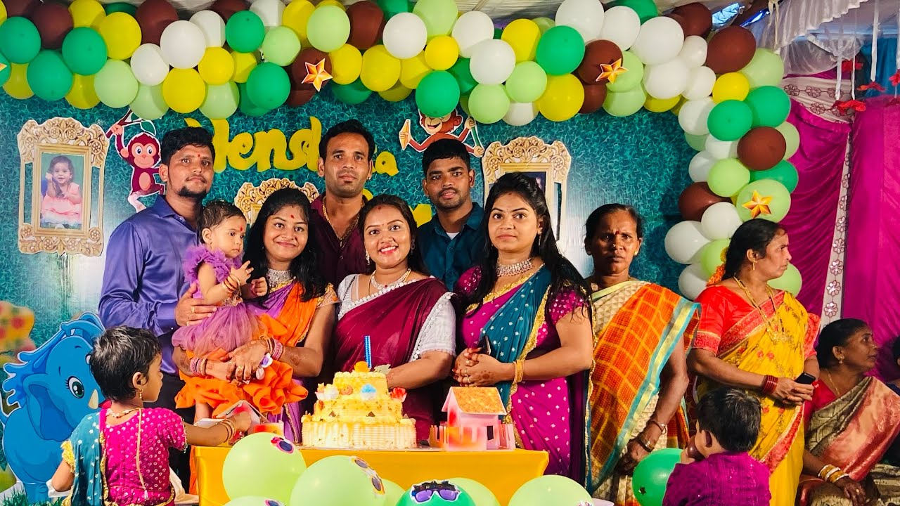 Vlog|Henshika 1st Birthday Celebrations🥳ఒక కారణం తో మేము Disappointed|Dance చేసాము చూడండి|Vizag|