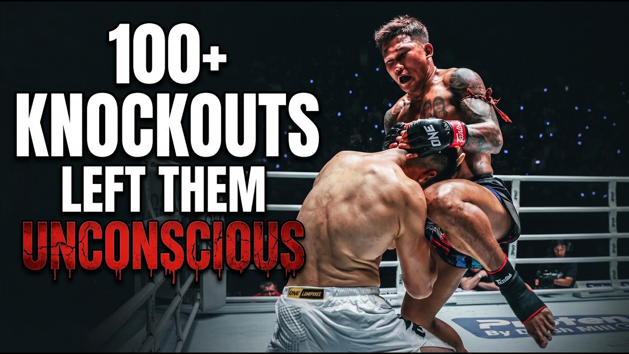 Every Single KO In This Compilation LEFT Them UNCONSCIOUS! #mma