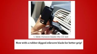 Mountek Ngroove Universal Cd Slot Mount For Cell Phones And Gps Devices