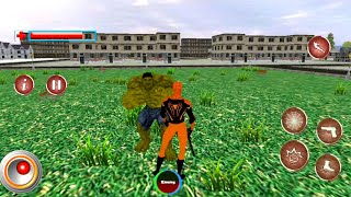 Flying Spider Hero Monster City Battle | Spider Vs Gangster Vs Monster - Android GamePlay screenshot 5