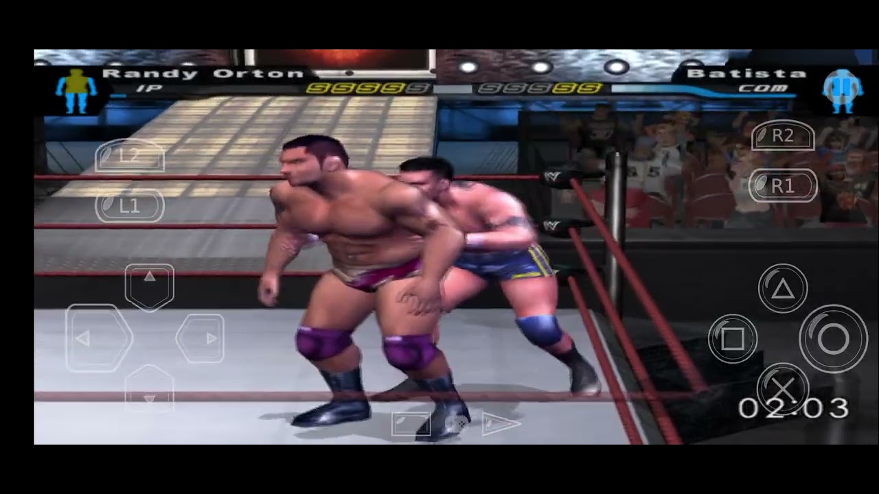 💥 Batista vs Randy Orton – Ruthless Aggression Showdown | SmackDown Pain