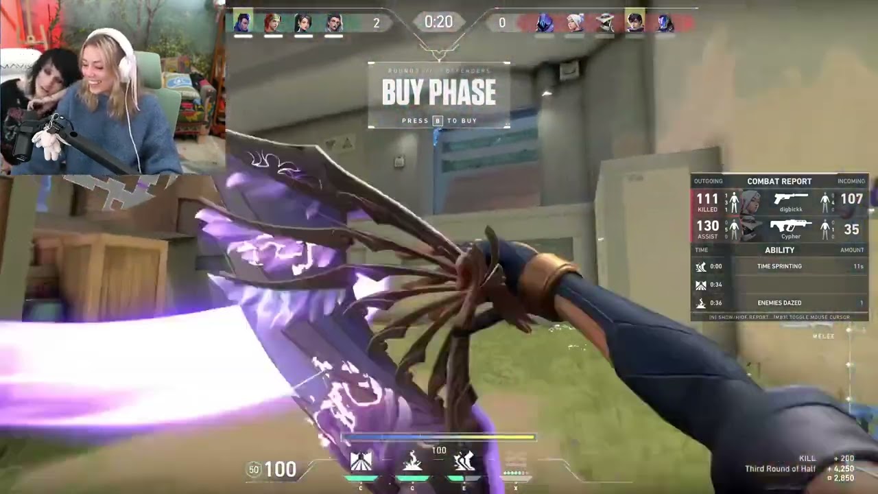 Grace trolling someone in game and Johnnie gets upset live