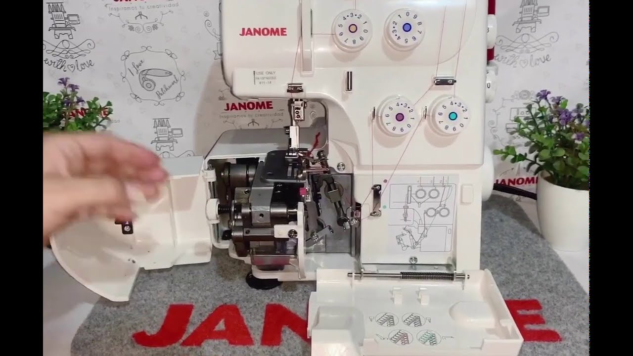 Janome Accesorio para overlock - Pie de Perlas
