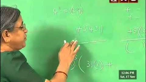 Sr Inter Maths-2a Class By Nagasri On Permutations & Combinations
