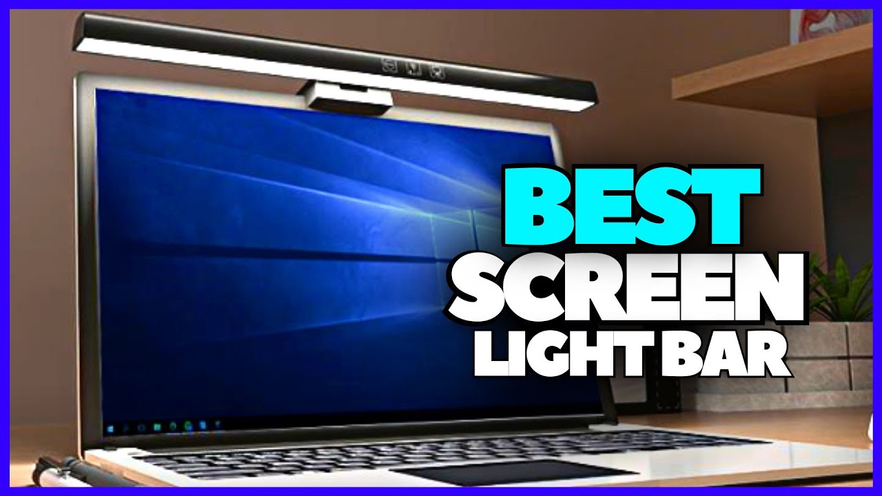 TOP BEST 5 SCREENBAR HALO MONITOR LIGHT BAR LAMP ON AMAZON IN 2022