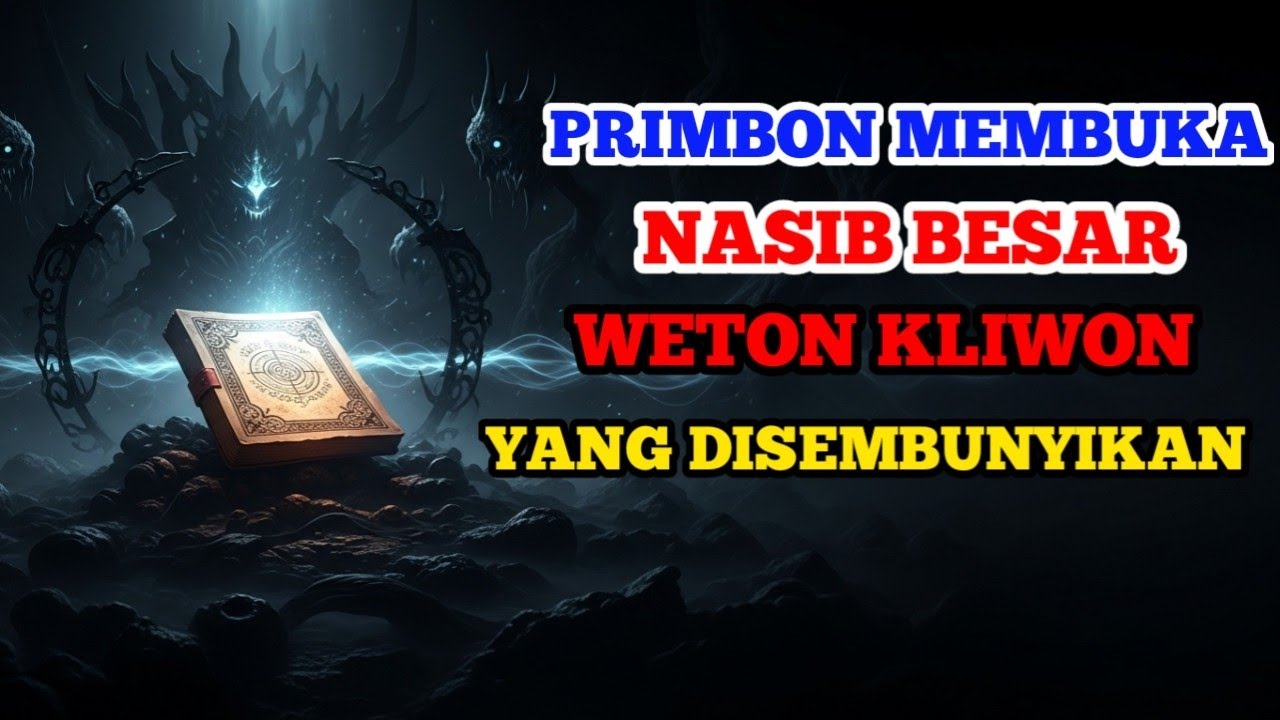 WETON KLIWON PALING DITAKUTI!? Primbon Membuka Nasib Besar yang Selama Ini Disembunyikan