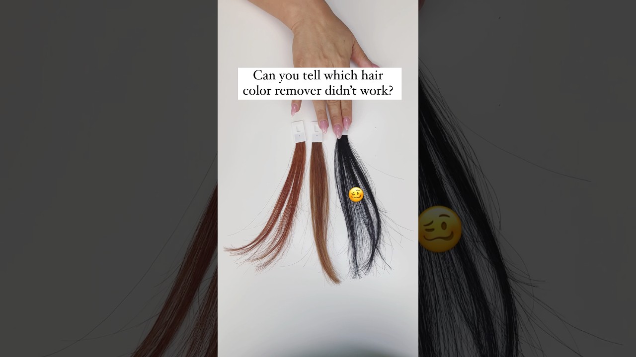 Best Hair Color Removers Tested 🤯 Which One Works? #haircolorcorrection #haircolor