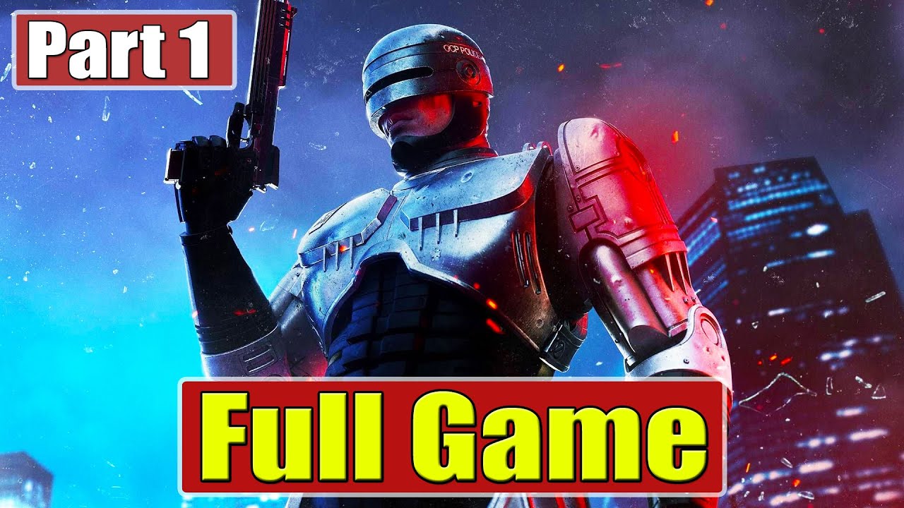 Robocop Rogue City [Walkthrough Part 1] Xbox Series X Gameplay