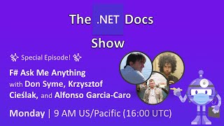 The .NET Docs Show - F# Ask Me Anything Net Worth