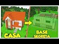 TRASFORMIAMO LA MIA CASA IN BASE SEGRETA! - Minecraft ITA