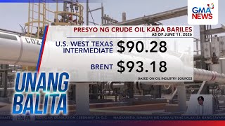 Presyo ng krudo sa world market, tumaas ng $2/barrel kasunod ng muling pagsara... | Unang Hirit