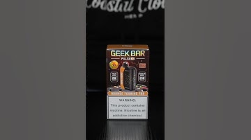 Geek Bar Pulse X: Orange Fcuking Fab Unboxing + Review. 🔥 #vapelife #vape