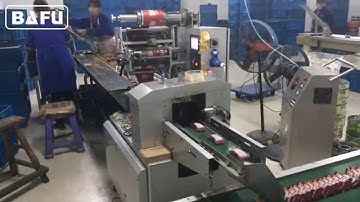 flow wrapping machine, flow wrapper,flow wrap machine, horizontal flow wrapper