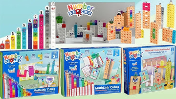 Numberblocks – Unboxing Mathlink Cubes Numberblocks 1–30 Activity Set! Satisfying ASMR Video