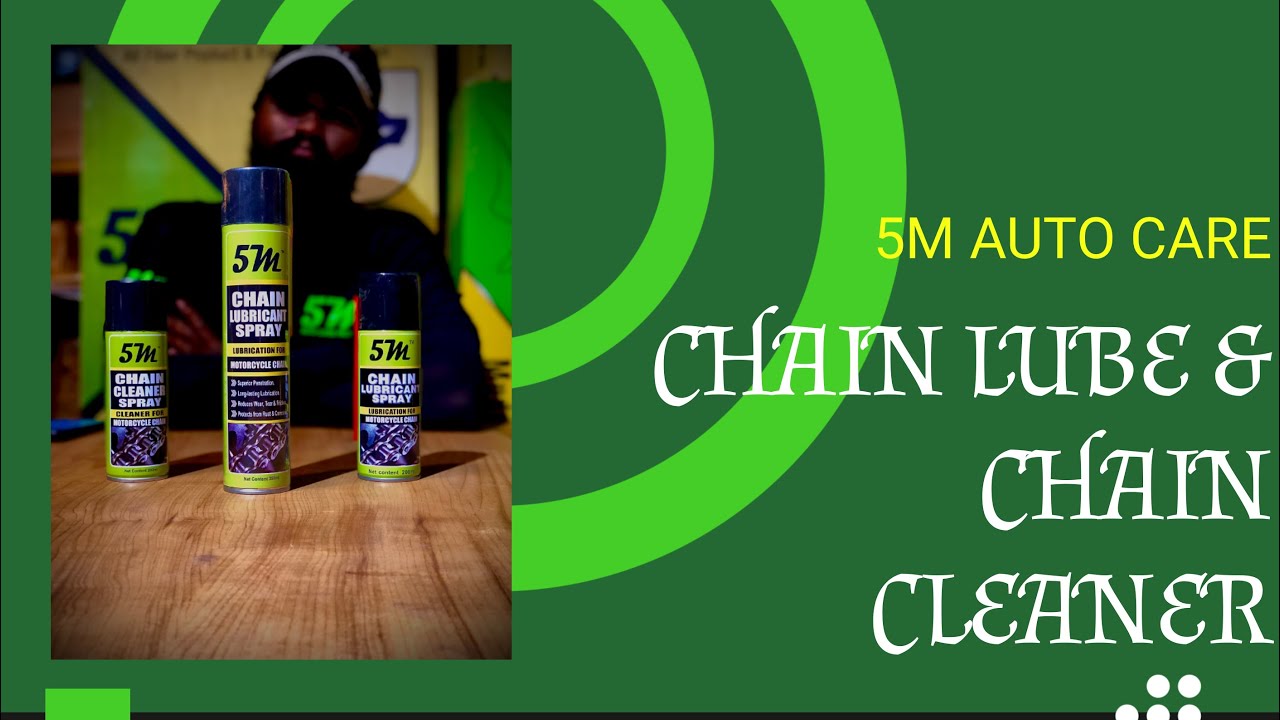 5M CHAIN LUBE & CHAIN CLEANER