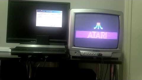 ATARI 7800 MCP DevCart demo