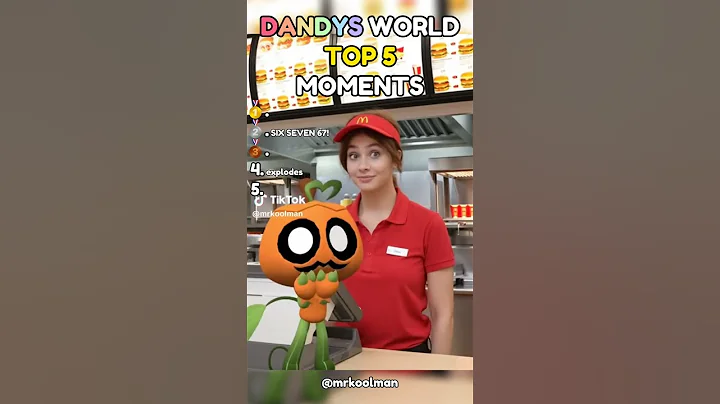Top 5 Moments #118 | Dandy’s World #roblox #dandysworld #dandysworldroblox #dandysworldmeme