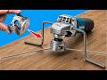This idea will shock billions of farmers! Turn an angle grinder into a million-dollar tool 🔥