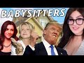 The presidents donald vs babysitters