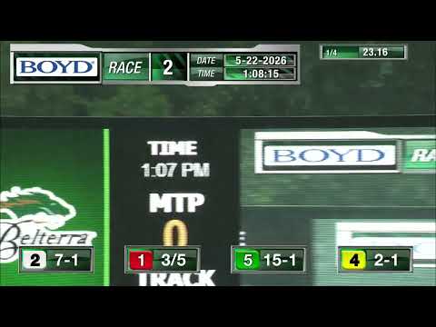 RACE 2 PROGRAM 5 22 2026