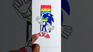 Super Sonic Eyes Colour Mixing Easy Step By Step