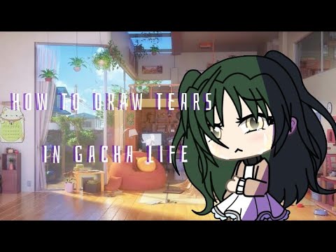 How To Draw Tears In Gacha Life.• - YouTube