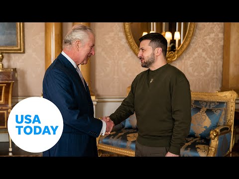 Zelenskyy visits UK in quest for military aid; meets with King Charles | USA TODAY