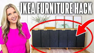 IKEA Furniture Hack...Fake A High-End Look