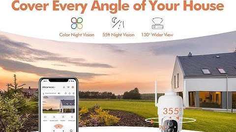 Dzees Camera D3K 360° PTZ Security Camera with Solar Panel Review #safety #home #surveillance