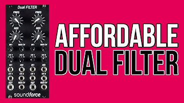Soundforce Dual Filter // "affordable" dual LP or HP OTA based filter in Eurorack