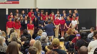 FCA Corinth 8th Grade Choir - A Million Dreams, Winter 2002 Noticias
