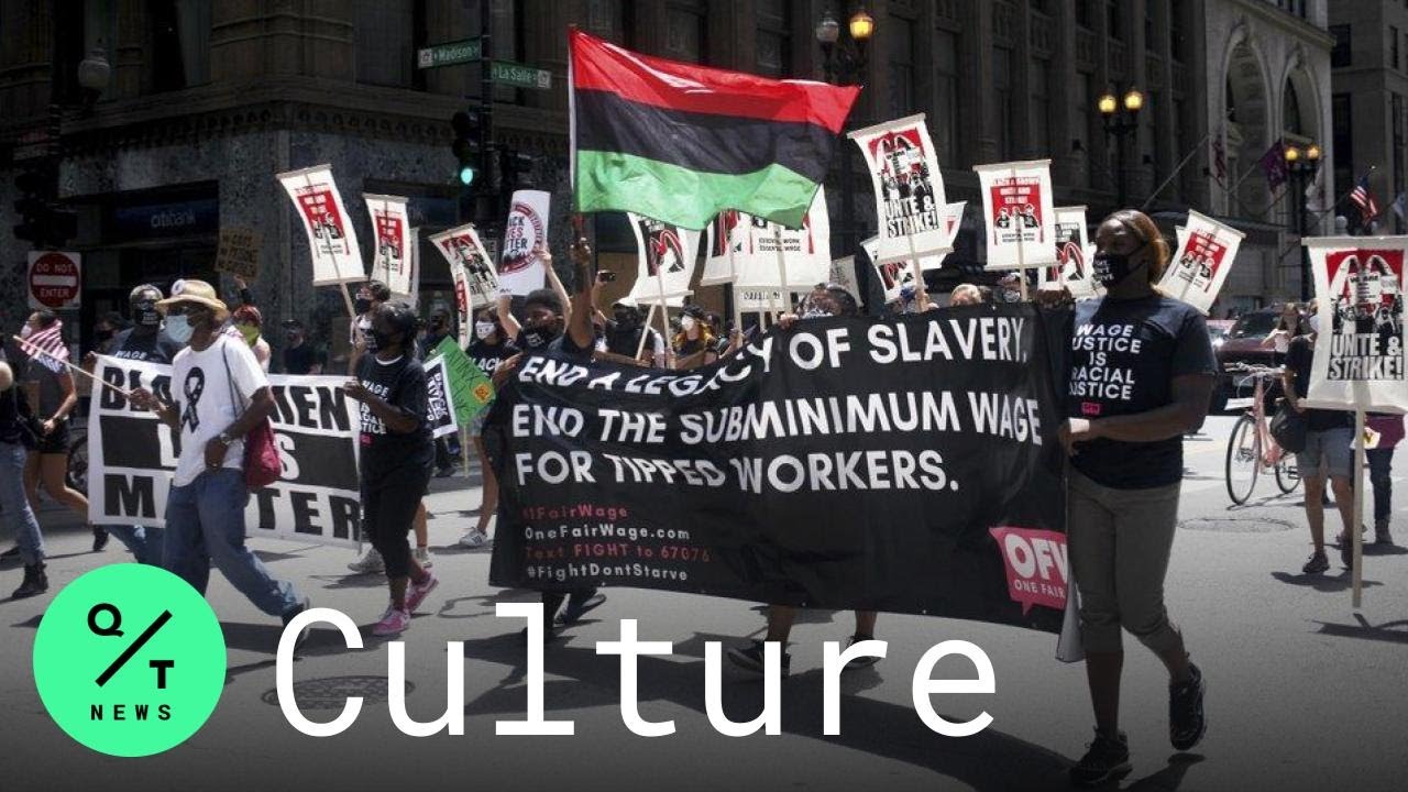 Workers Protest Racial Inequality On Day of National Strike