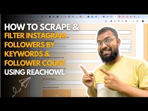 How to Scrape & Filter Instagram Followers by Keywords & Followers Count