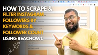 How to Scrape & Filter Instagram Followers by Keywords & Followers Count