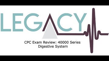 CPC Review: 40000 Series Digestive System