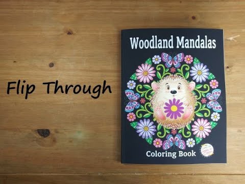 Woodland Mandalas Coloring Book [Book]