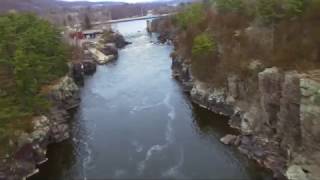 Early spring drone footage. St. Cloud, MN