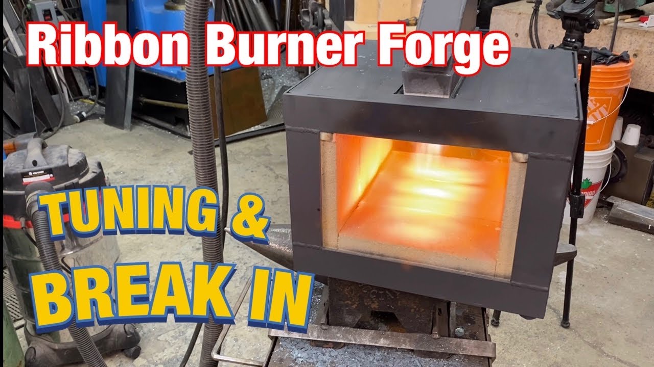 SUPER SIMPLE PROPANE FORGE BURNER! - ELEMENTALMAKER 