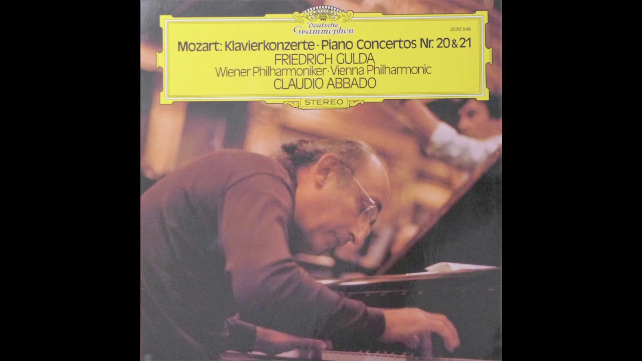 Friedrich Gulda Wiener Philharmoniker Abbado MOZART Piano