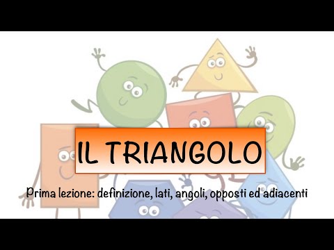 Video: Cos'è Un Triangolo?