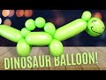 How to make a dinosaur balloon animal version 3 balloonanimal dinosaurballoon