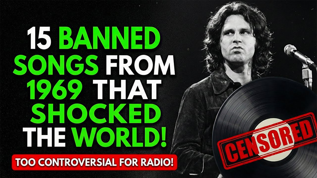 15 ЗАПРЕЩЕННЫХ песен 1969 года, которые потрясли мир!