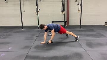 Single Arm DB Renegade Row