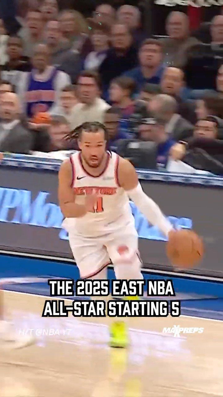 Where every 2025 NBA east all-star starter was ranked in HS ? #shorts