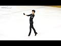 [4K60p] 2019 종합선수권 Korean Nationals (DAY2) 차준환 Junhwan CHA SP Run-Through