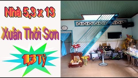 Nhà Hóc Môn Giá Rẻ | Nhà Xuân Thới Sơn Hóc Môn 1,3 Tỷ