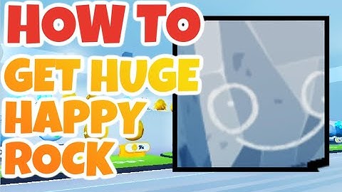 HOW TO GET FREE HUGE HAPPY ROCK IN PET SIM X