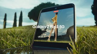 Galaxy Z Flip3 5g Flex Mode For Your Swing  Samsung