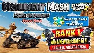 Monument Mash BBR2 🚨"Defender GTR"🚨 Speed Race + Upcoming Global Event | Beach Buggy Racing 2 screenshot 4